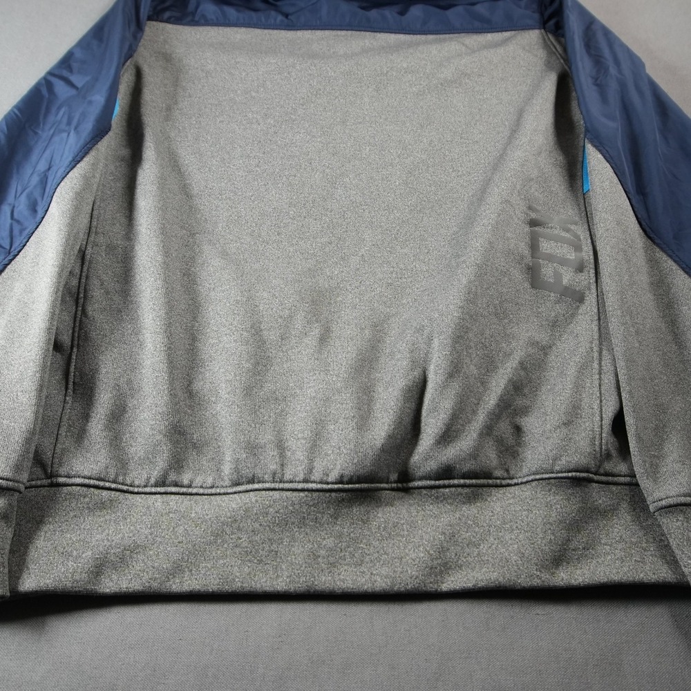 Fox Active Racing Active 1/4 Zip Hooded Everyday Men Jacket MTB Gym Racing M - Picture 14 of 16